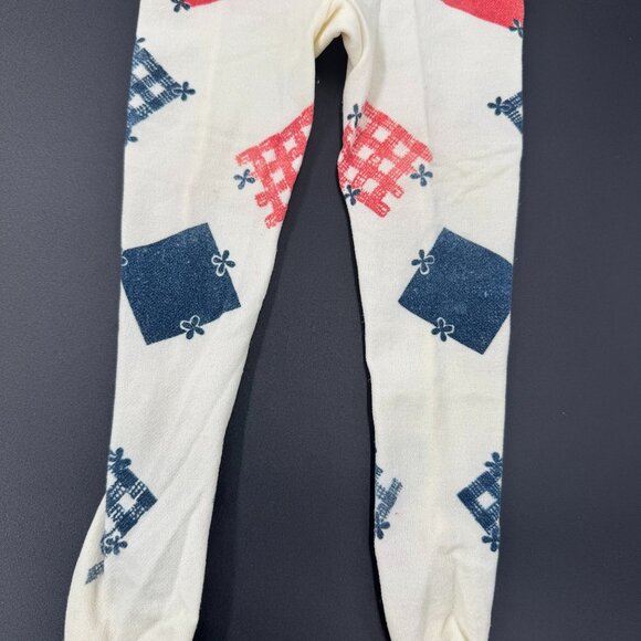 Vtg Baby Tights Jack Skellington Sally Size Small Halloween Fall Dressup Stretch - Picture 7 of 16